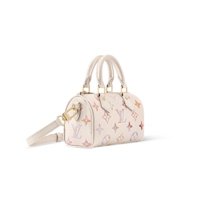 LOUIS VUITTON NANO SPEEDY M25591 (16*10*8cm) 
